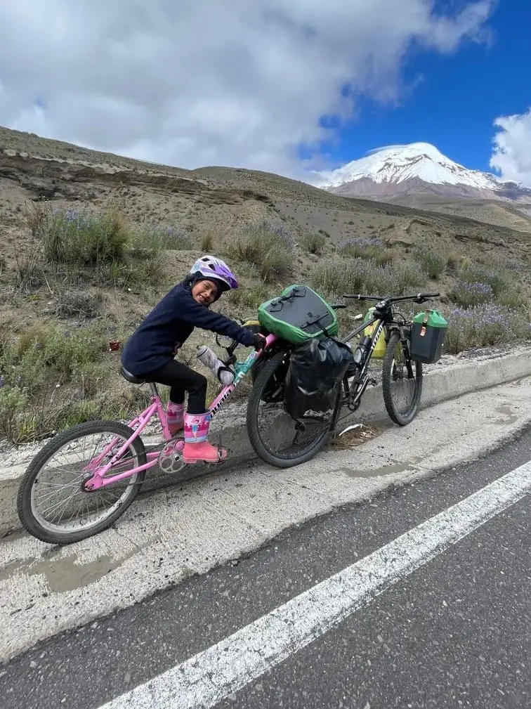 Aventura familiar en nevado colombiano con ROLLINK BIKE